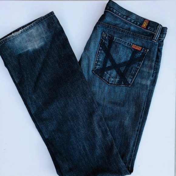 7 For All Mankind MIA Boot Cut Jeans - Picture 2 of 8